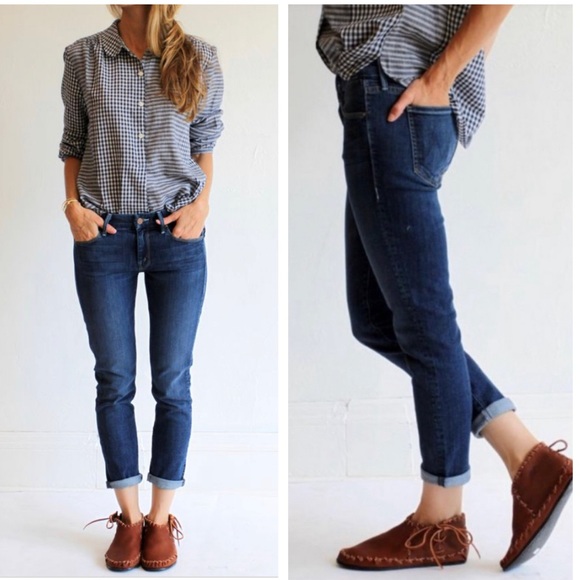 MOTHER Denim - MOTHER Looker Crop Jeans in FLOWERS FROM THE STORM SIZE 26